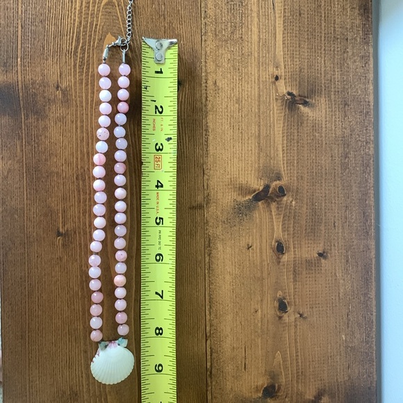 Shell and bead necklace handmade - Picture 10 of 11
